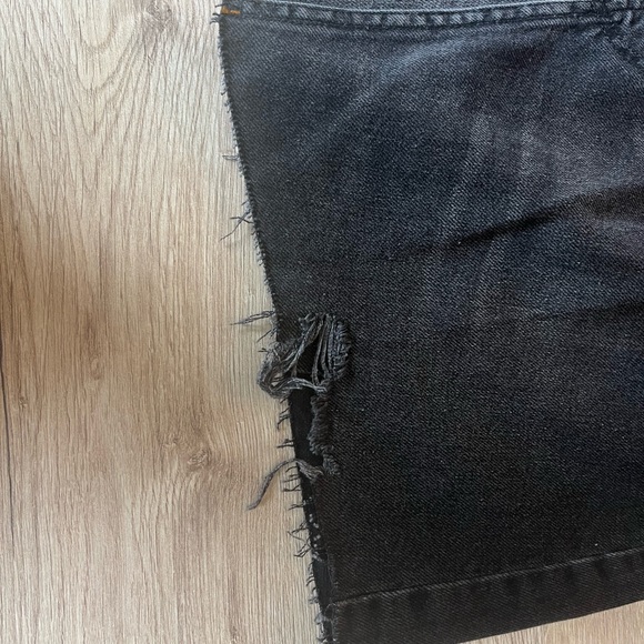 BDG black wrap skirt size medium - Picture 2 of 9